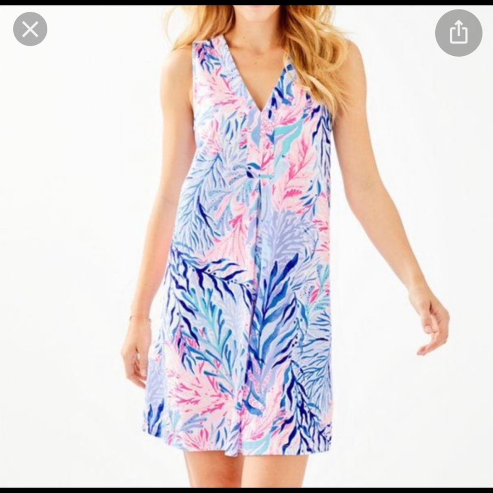 NWT Lilly Pulitzer Amani - kaleidoscope coral Med